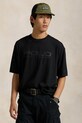 Polo Ralph Lauren pamut póló pamut fekete 710959027
