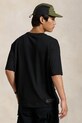 Polo Ralph Lauren pamut póló 710959027 fekete SS25