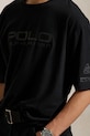 Bavlněné tričko Polo Ralph Lauren černá 710959027