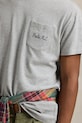 Polo Ralph Lauren t-shirt bawełniany szary 710961125