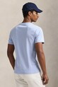 Bavlnené tričko Polo Ralph Lauren 710961128 modrá SS25