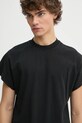 Won Hundred tricou din bumbac negru 3587.12071