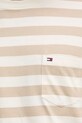 Tommy Hilfiger tricou din bumbac MW0MW37283 bej
