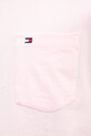 Tommy Hilfiger T-shirt ανδρικό βαμβακερό MW0MW37283 ροζ
