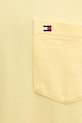 Tommy Hilfiger t-shirt férfi pamut MW0MW37283 sárga