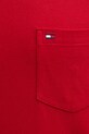 Tommy Hilfiger t-shirt bawełniany czerwony MW0MW37283