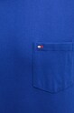 Tommy Hilfiger t-shirt bawełniany MW0MW37283 niebieski