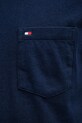 Tommy Hilfiger t-shirt ανδρικό βαμβακερό MW0MW37283 σκούρο μπλε
