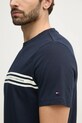 Бавовняна футболка Tommy Hilfiger MW0MW37443 темно-синій