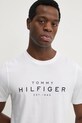 Хлопковая футболка Tommy Hilfiger белый MW0MW37448