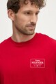 Tommy Hilfiger tricou din bumbac MW0MW37454 rosu