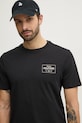 Tommy Hilfiger tricou din bumbac negru MW0MW37454