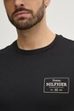 Bavlnené tričko Tommy Hilfiger MW0MW37454 čierna