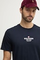 Tommy Hilfiger t-shirt granatowy MW0MW38980