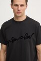 G-Star t-shirt bawełniany czarny D25148.C336