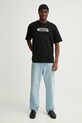 G-Star tricou din bumbac D26350.C336 negru SS25