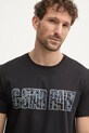 G-Star tricou print negru D25139.336