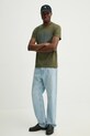 G-Star tricou din bumbac D25140.336 verde SS25