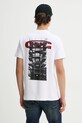 G-Star tricou din bumbac alb D25141.C812