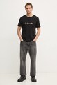 G-Star tricou din bumbac D25150.C812 negru SS25