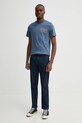 G-Star tricou din bumbac D25146.C506 albastru SS25