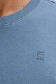G-Star t-shirt bawełniany D16396.B353. niebieski