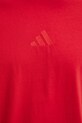Бавовняна футболка adidas ALL SZN JC5346 червоний