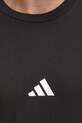Хлопковая футболка adidas Future Icons JD4877 чёрный