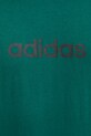 Хлопковая футболка adidas Essentials Linear JE8997 зелёный