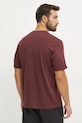 Odzież adidas t-shirt bawełniany Essentials Linear JE8998 czerwony