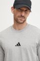 adidas tricou din bumbac Essential gri JF1091