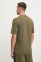 adidas t-shirt bawełniany Essential zielony JF1097