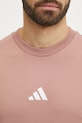 Хлопковая футболка adidas Essential JF1099 розовый