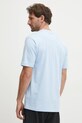 Одяг Бавовняна футболка adidas Essential JF1101 блакитний