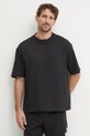Бавовняна футболка adidas Essentials чорний JF3615