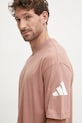 adidas tricou din bumbac Essentials portocaliu JF3620