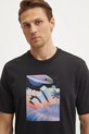 Хлопковая футболка adidas M ALL DAY I TEE чёрный JI9417