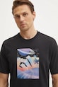 adidas pamut póló M ALL DAY I TEE fekete JI9417