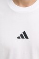 Бавовняна футболка adidas Essentials JE6388 білий