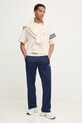 adidas Originals tricou din bumbac Neuclassics JC9933 bej SS25