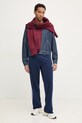 adidas Originals tricou din bumbac Neuclassics JC9934 burgundia SS25