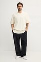 Хлопковая футболка adidas Originals FRONT ST TEE JD0912 бежевый SS25