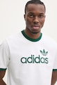 adidas Originals tricou din bumbac SIMPLE TEE alb JC8371