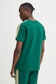 Odzież adidas Originals t-shirt bawełniany 3S PANEL JD4277 zielony