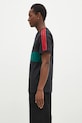 adidas Originals t-shirt in cotone 3S PANEL TEE JP1272 nero SS25