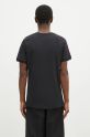 Clothing adidas Originals cotton t-shirt 3S PANEL TEE JP1272 black