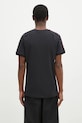 Abbigliamento adidas Originals t-shirt in cotone 3S PANEL TEE JP1272 nero