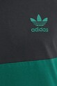 Бавовняна футболка adidas Originals 3S PANEL TEE JP1272 чорний