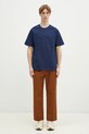 Βαμβακερό μπλουζάκι adidas Originals Essential JD3279 σκούρο μπλε