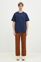 Хлопковая футболка adidas Originals Essential JD3279 тёмно-синий